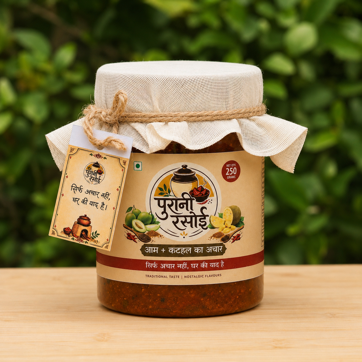 Special Aam + Kathal Ka Achaar (Mango + Jackfruit Pickle)